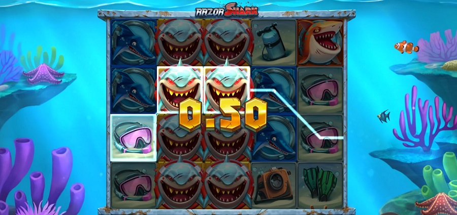 Razor Shark spēļu automāts 