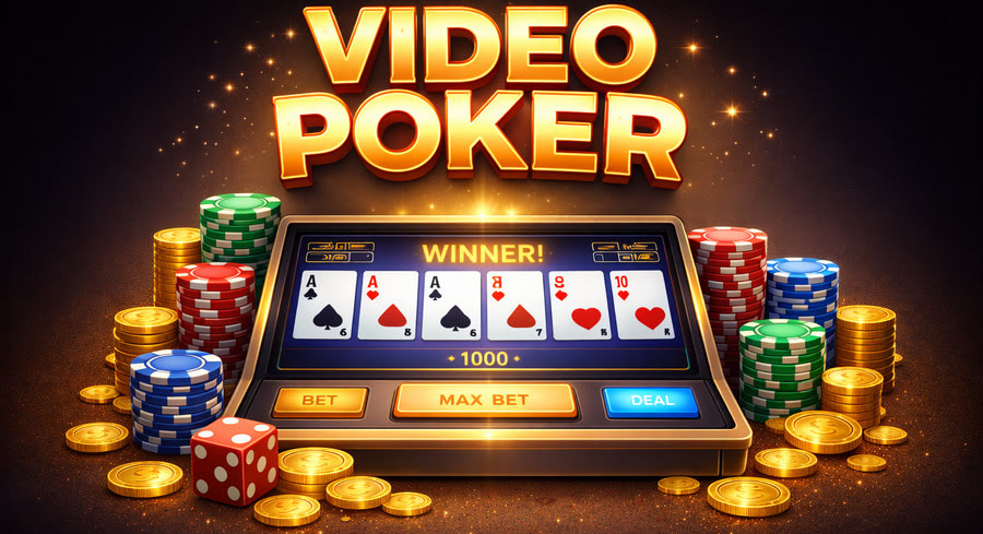 Videopokera spēlēšana